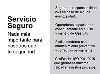 Nosotros, Servicio Seguro Móvil